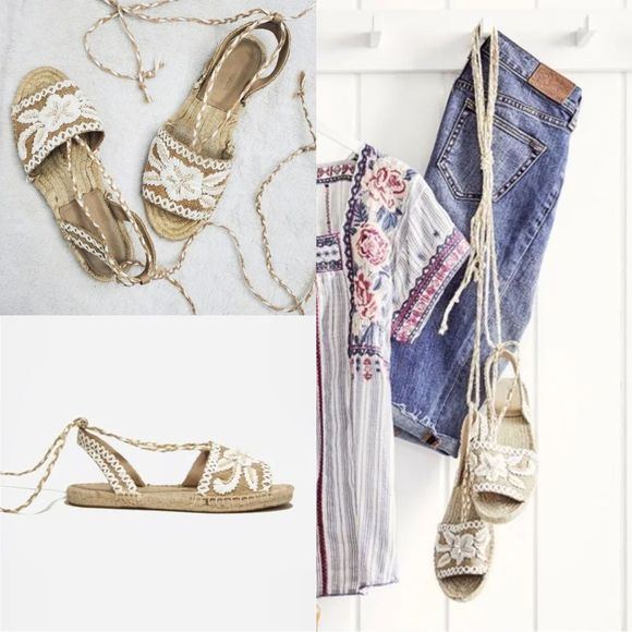 Johnny Was X Antik Batik Tori Sandals Espadrilles